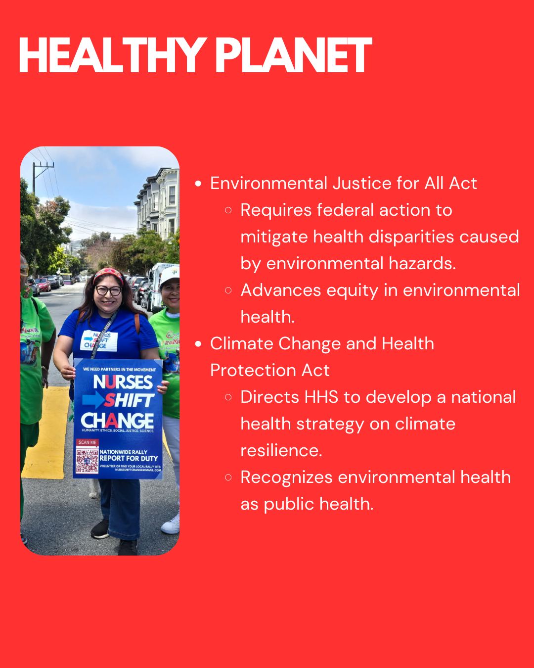Nurses Shift Change : A National Call to Action Rooted in HESS